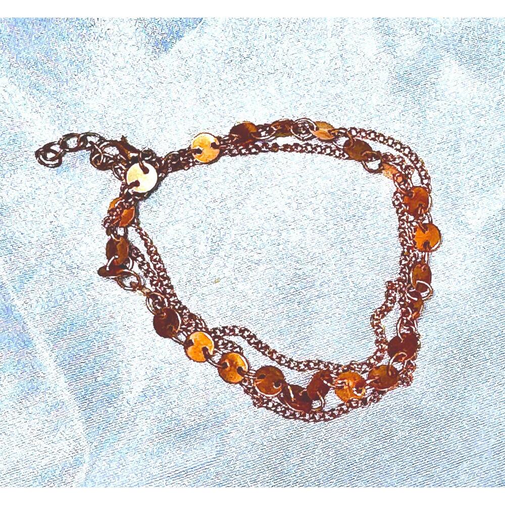 Vintage 3 Strand Copper Wrap Bracelet